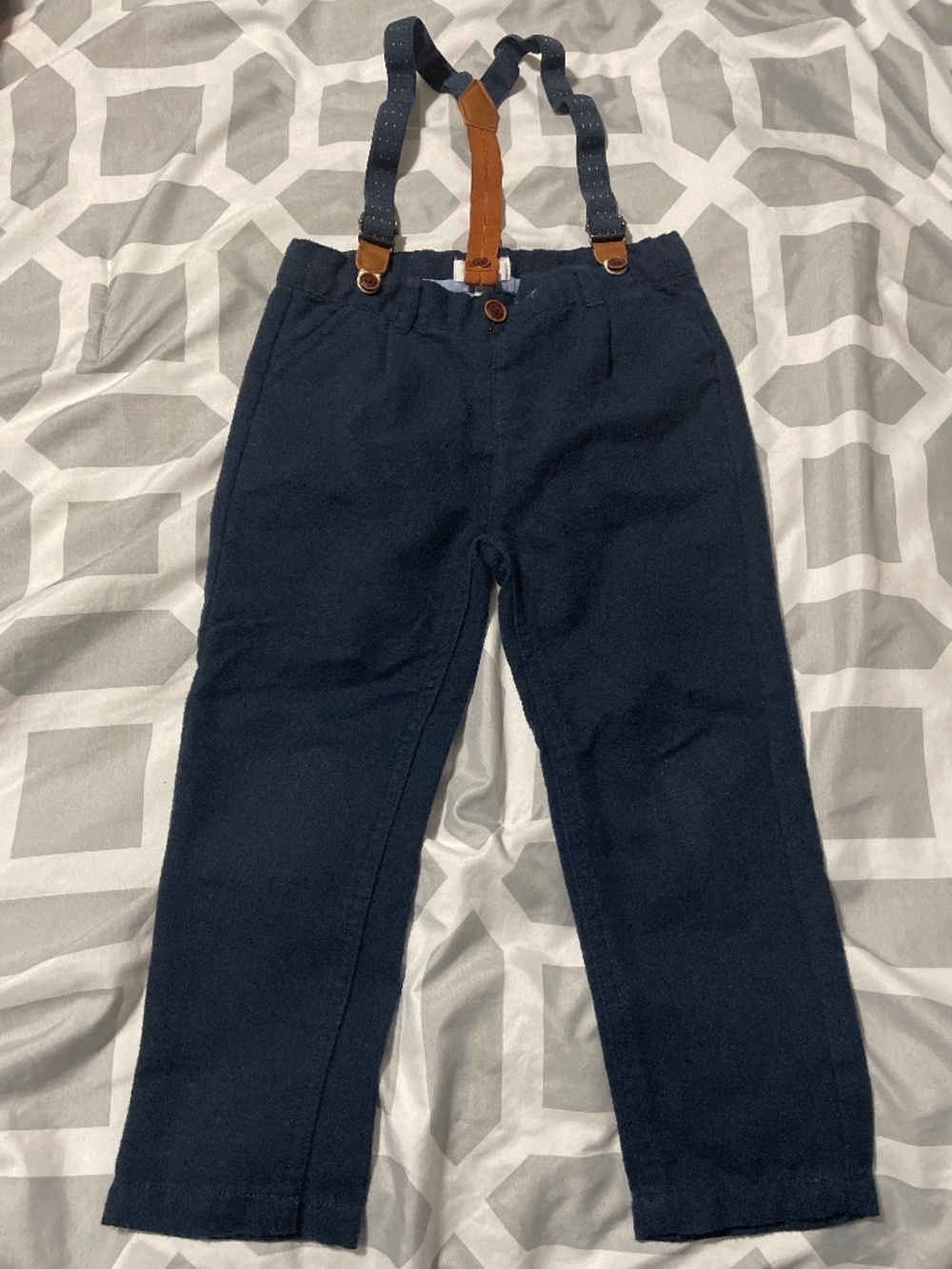 dress pants with suspenders